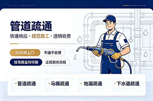 东兴管道疏通