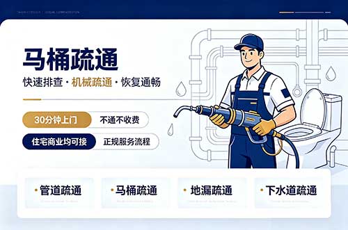东兴马桶疏通