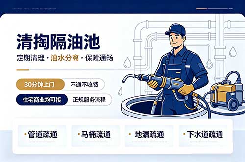 东兴清掏隔油池